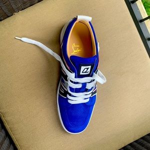 Brand new Christian luboutin sneaker in excellent condition dust bag,